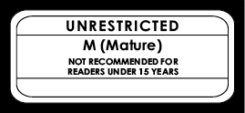 Unrestricted with consumer advice of M (mature) publications marking