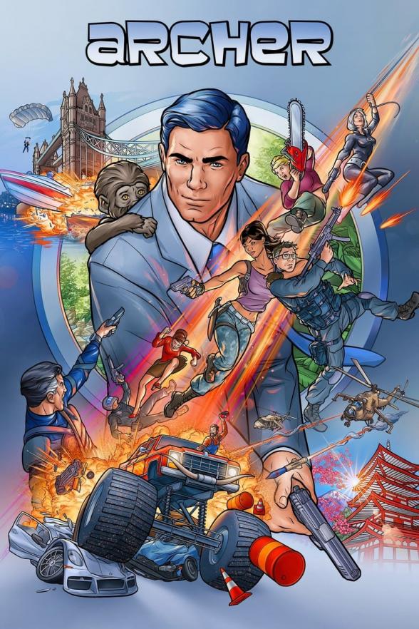 Poster image for ARCHER  DANGER ISLAND - AKA SEASON 9